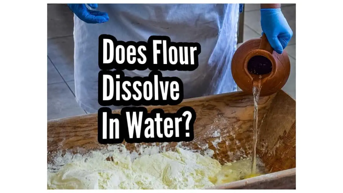 Flour In Water Suspension